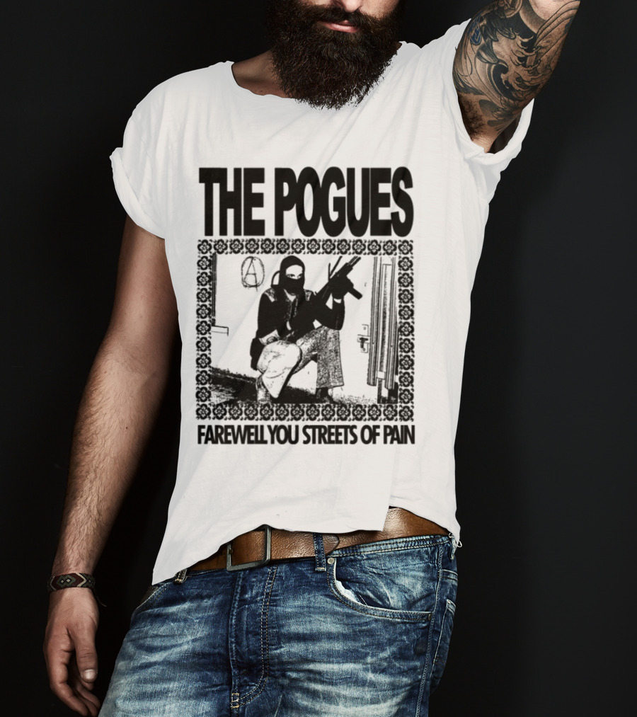 The Pogues Farewell You Streets Of Pain Copycatvideopress T-Shirt