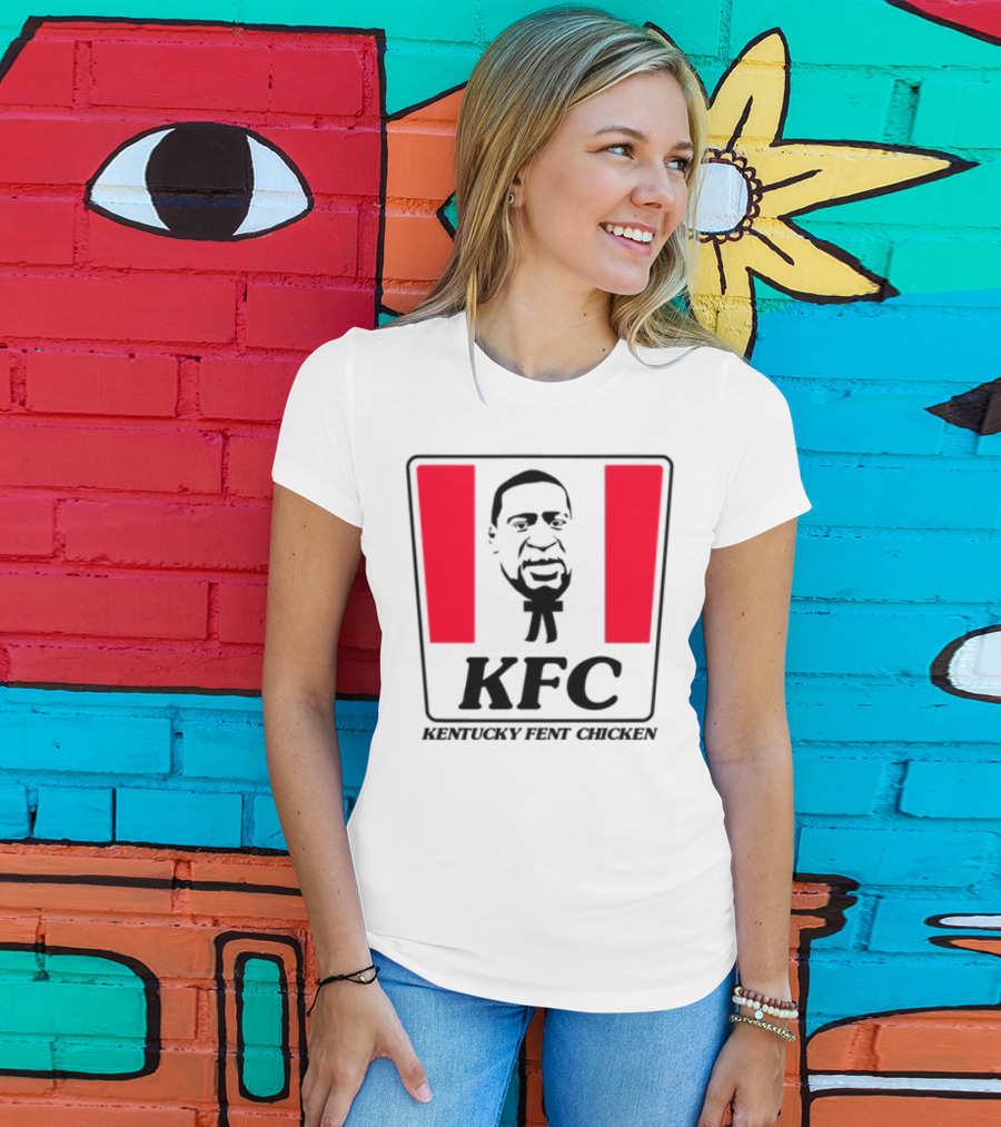 KFC Kentucky Fent Chicken Parody Red Bucket T-Shirt