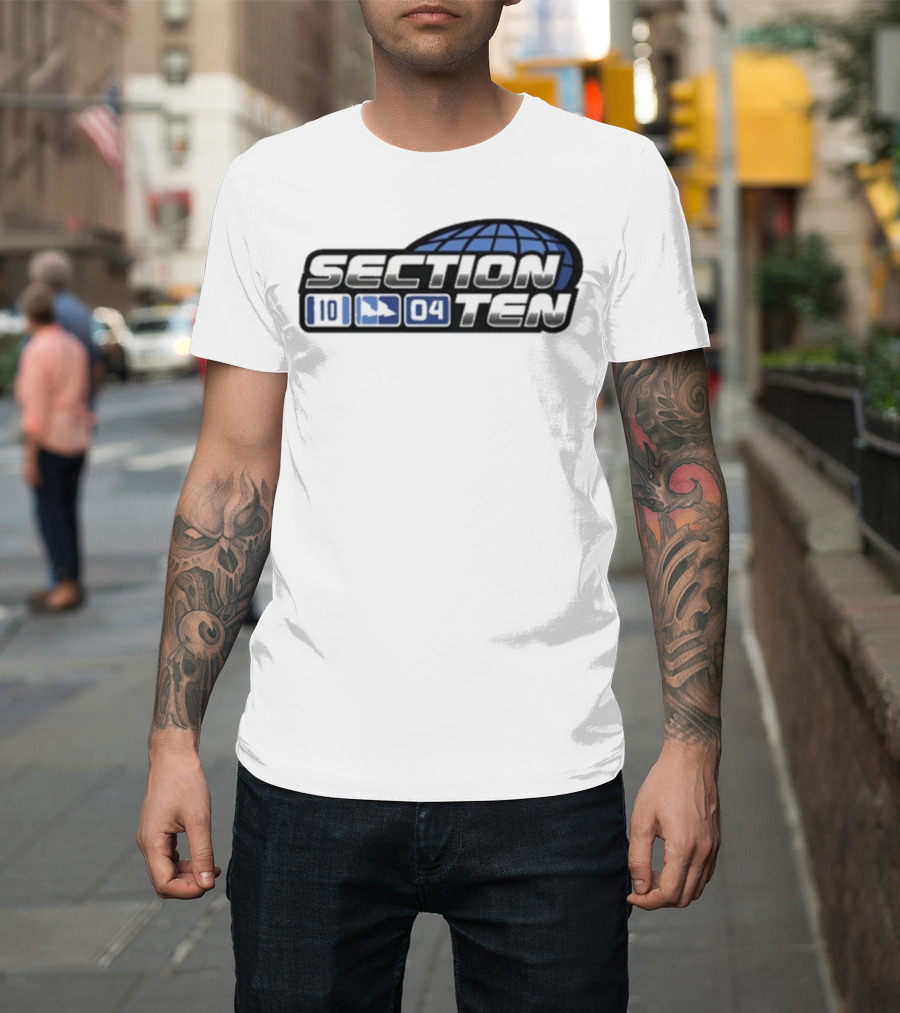 Section Ten 10 04 WS Globe T-Shirt