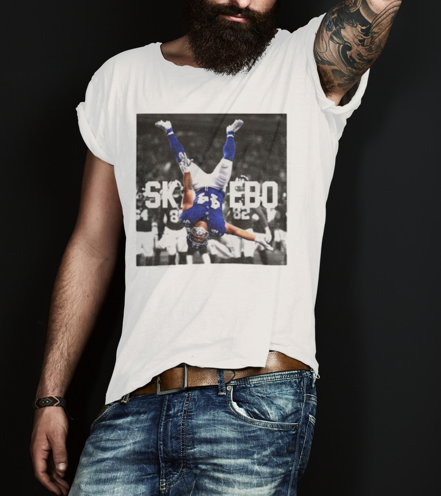 Cam Skattebo Backflip New York Giants NFL Football 2025 T-Shirt