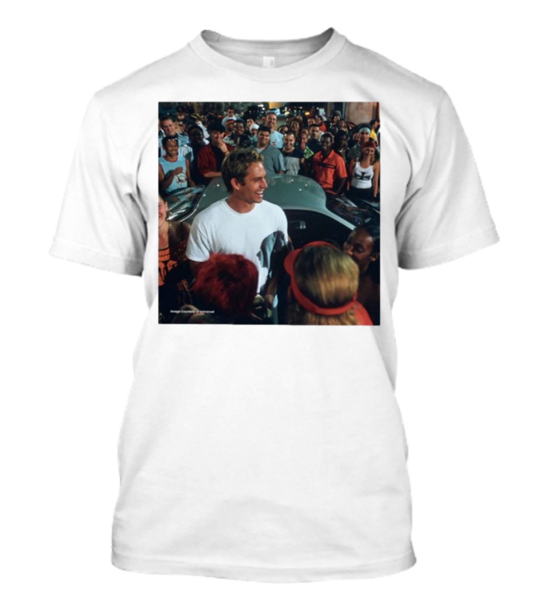 Paul Walker 51st Birthday Celebration Fast And Furious Scene T-Shirt