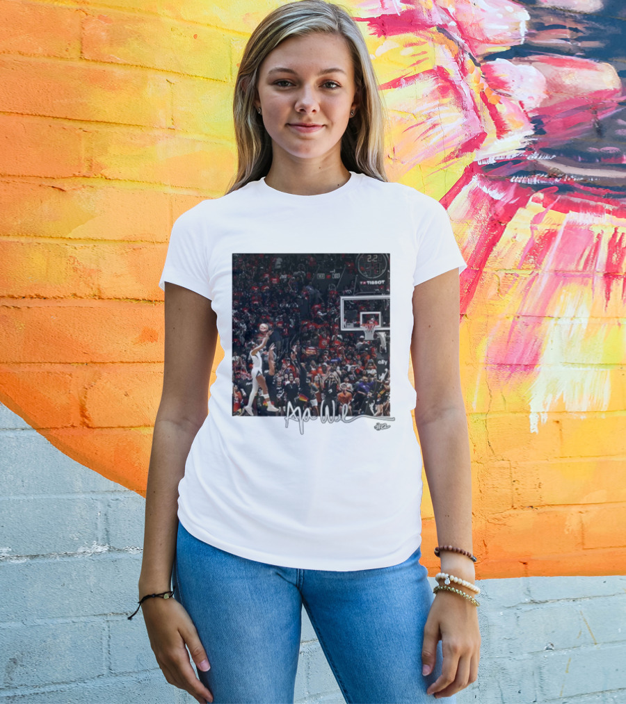 A'ja Wilson Las Vegas Aces Basketball Star Signature Moment T-Shirt