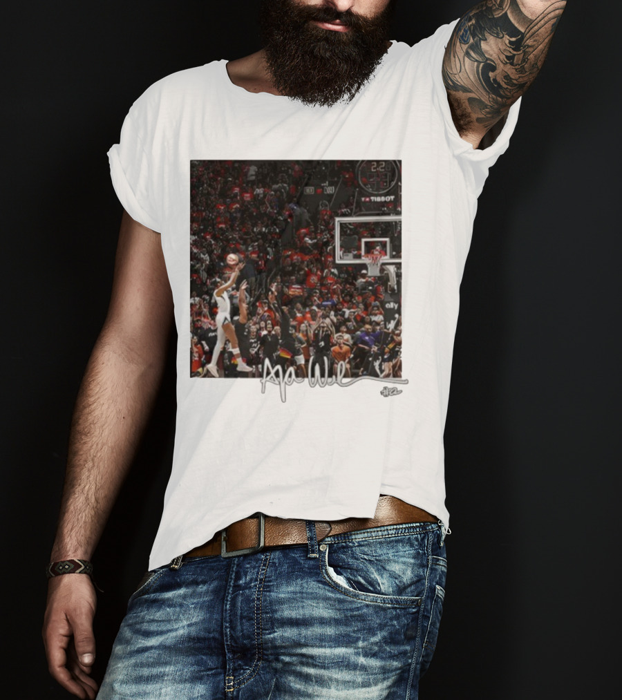 A'ja Wilson Las Vegas Aces Basketball Star Signature Moment T-Shirt