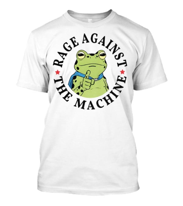Rage Against The Machine Portland Frog Anti Trump T-Shirt
