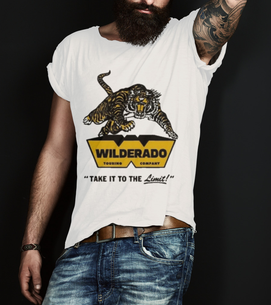 Wilderado Touring Company Take It To The Limit Tiger Logo T-Shirt