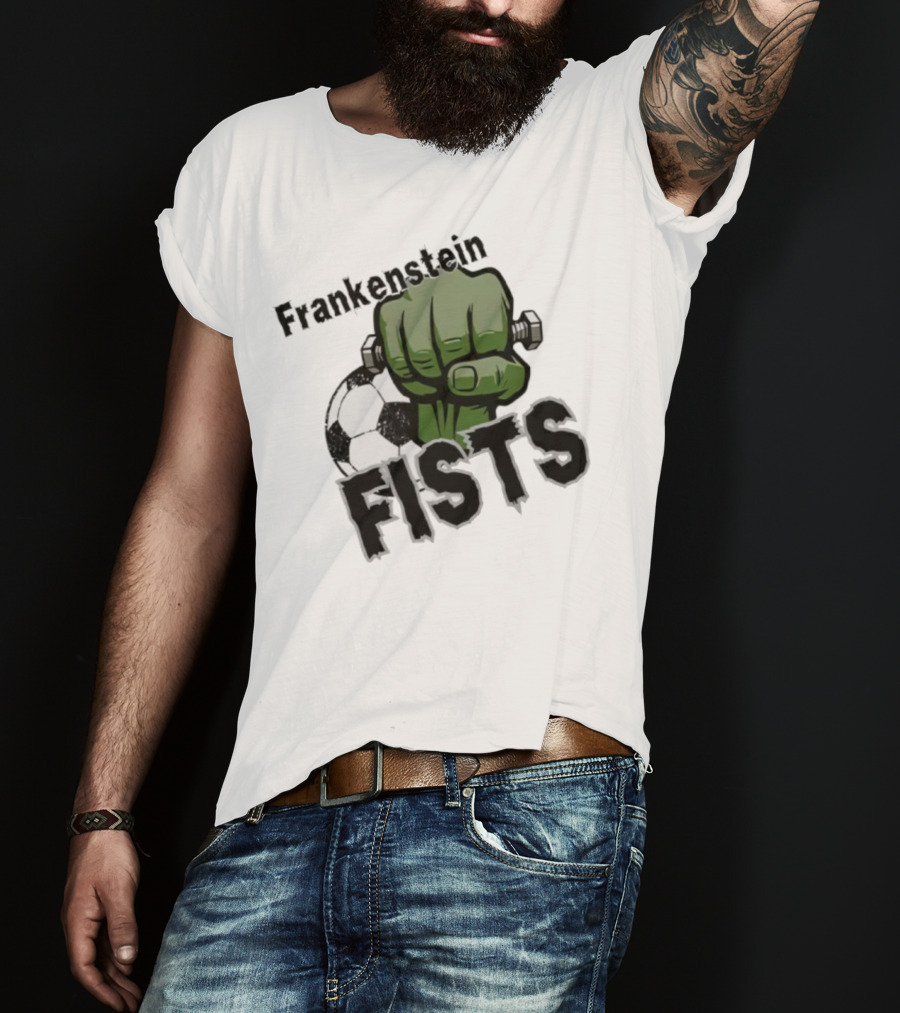 Frankenstein Soccer Fists T-Shirt