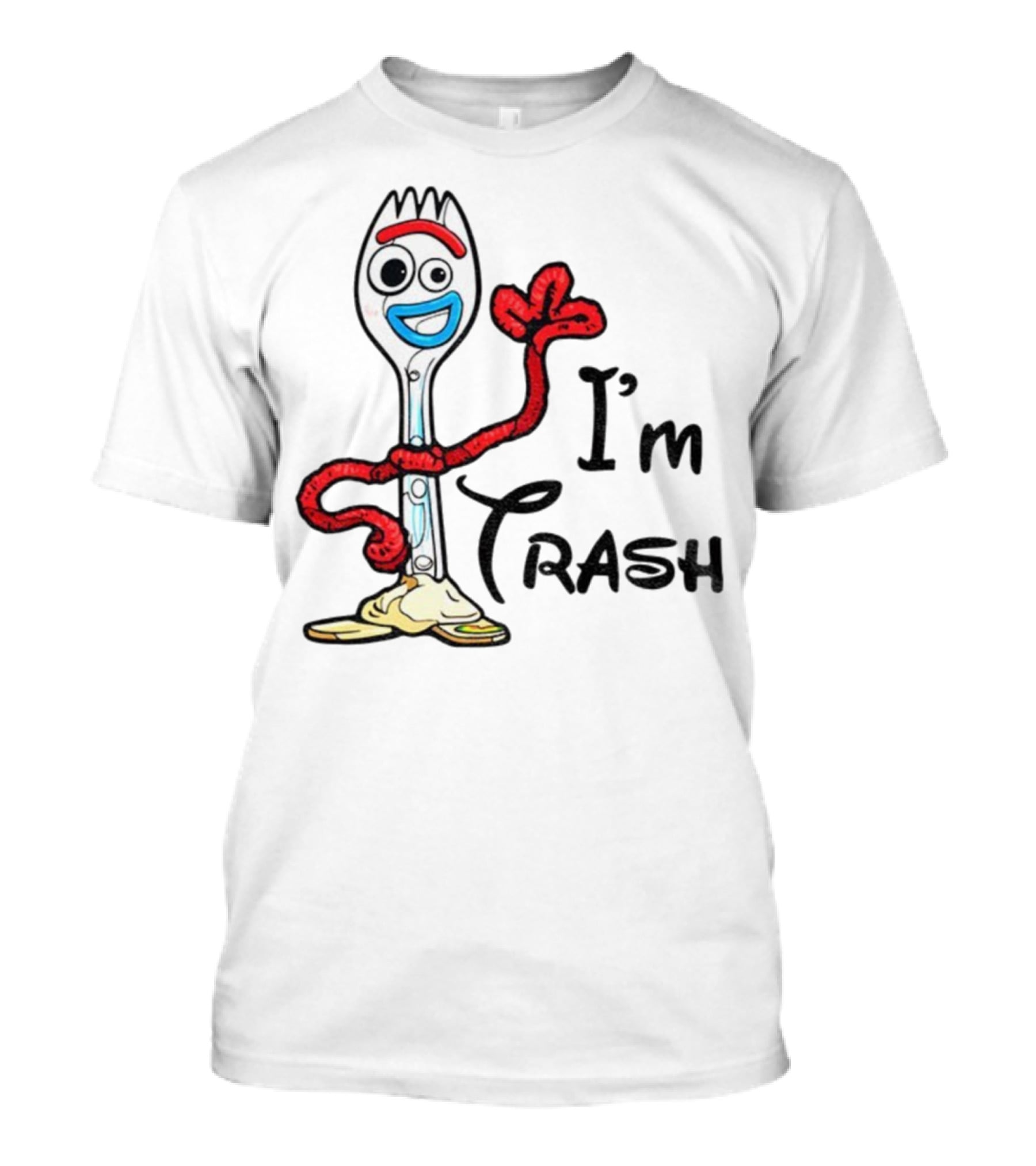 I’m Trash Fork Toy Story Pixar Character T-Shirt
