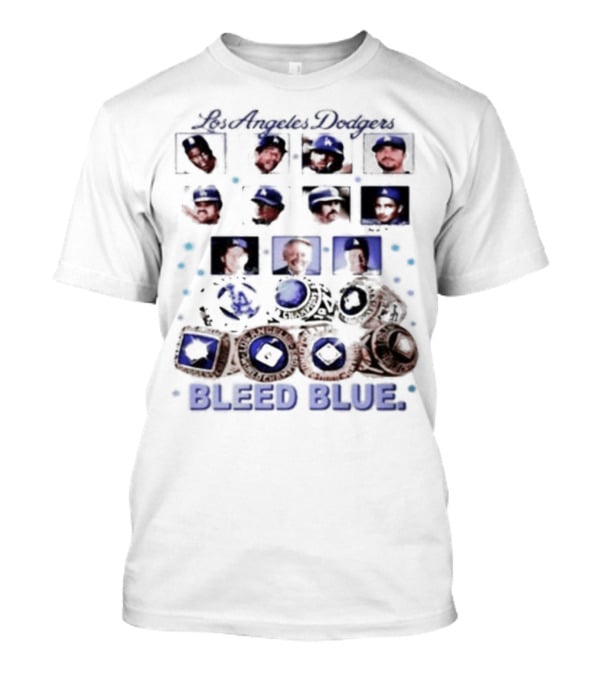 Los Angeles Dodgers Bleed Blue Signature Team Legends T-Shirt