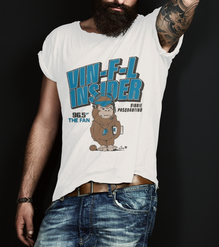 Vin-F-L Insider Vinnie Pasquantino 96.5 The Fan T-Shirt