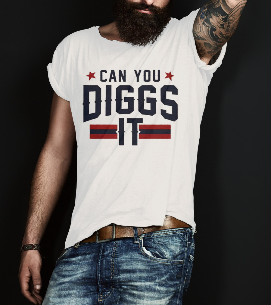 Can You Diggs It Meme Red Blue Star Stripes T-Shirt