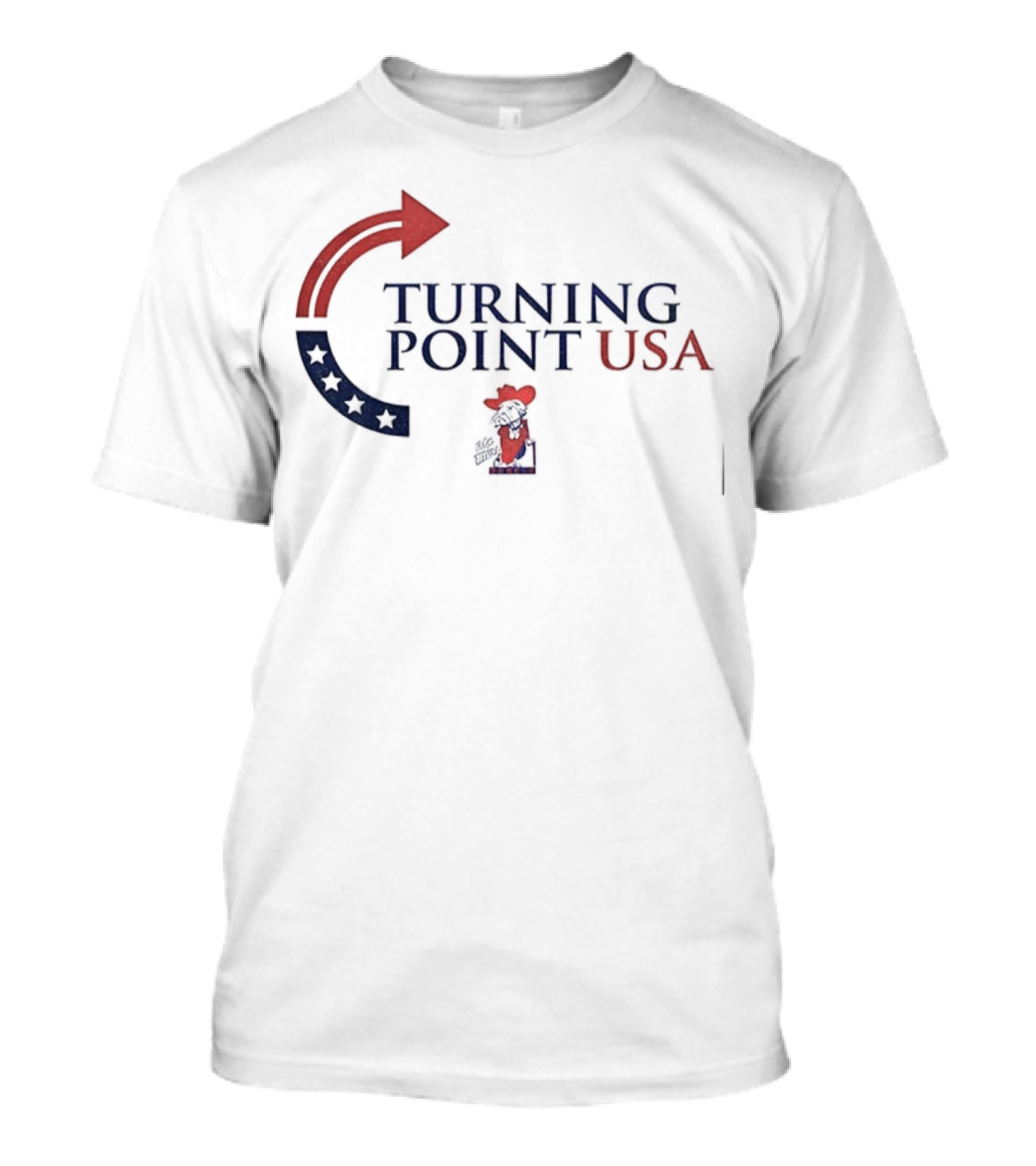 Turning Point USA Ole Miss Rebels Colonel Reb T-Shirt