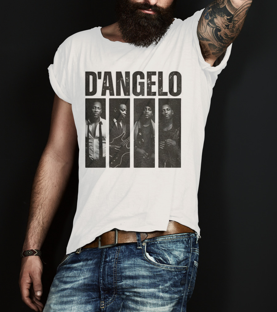 RIP D’Angelo Thanks For Memories 1974 2025 Iconic Music Legend Tribute T-Shirt