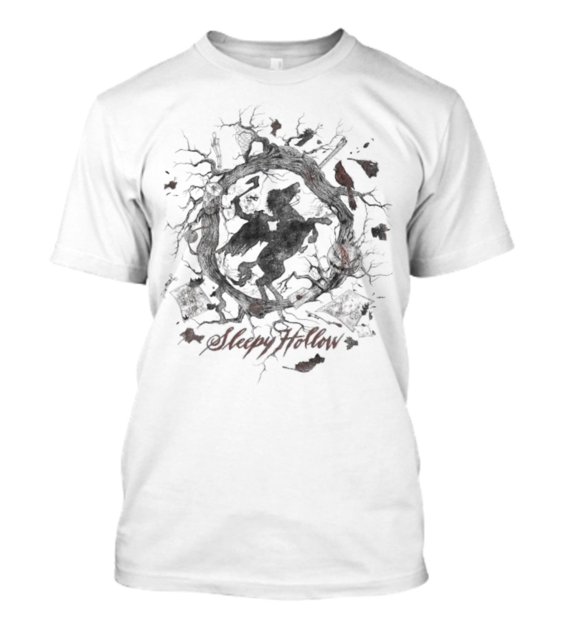 Sleepy Hollow A Place Called Legend Headless Horseman Ravens T-Shirt