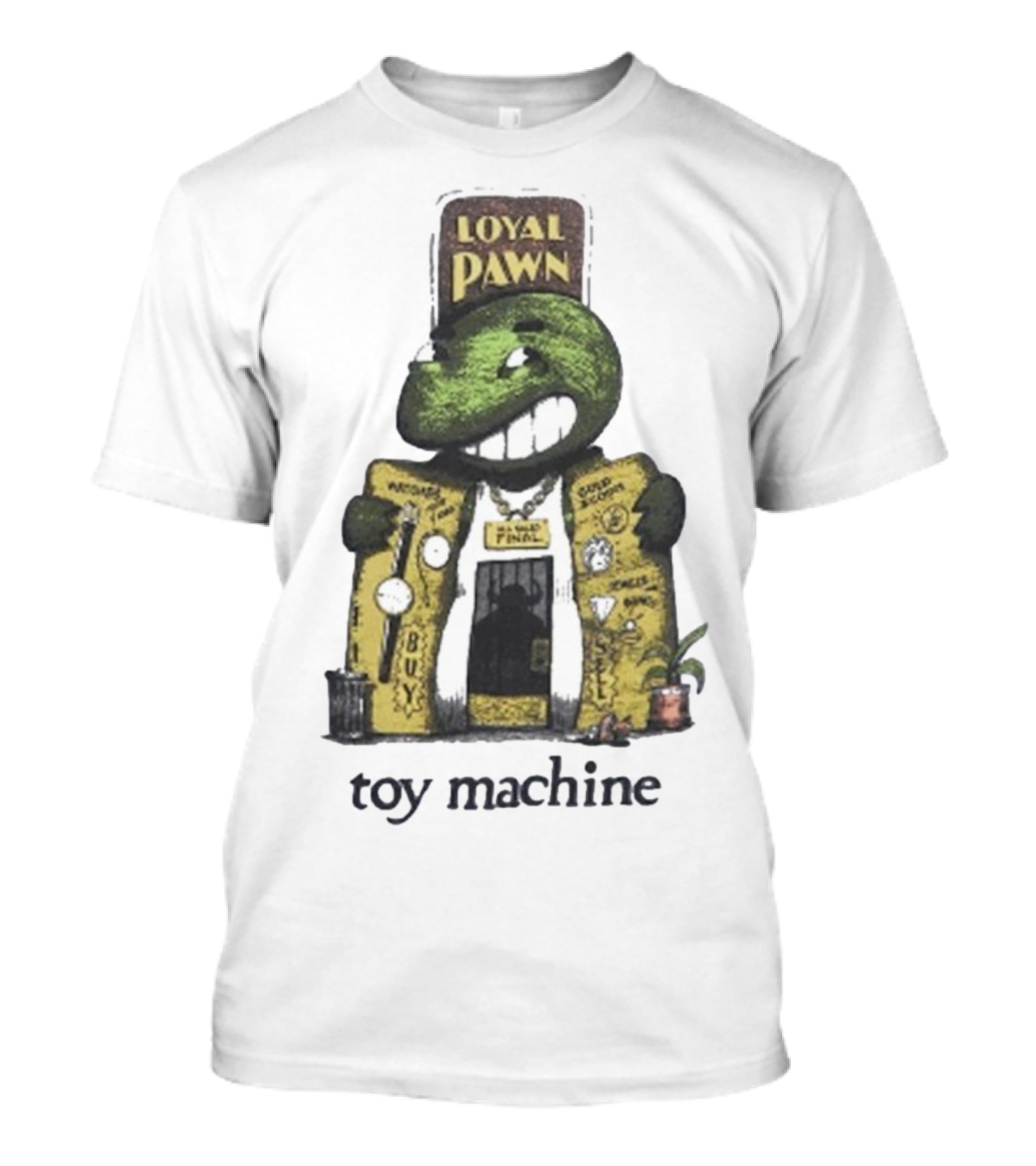 Toy Machine Loyal Pawn Frog With Open Jacket T-Shirt