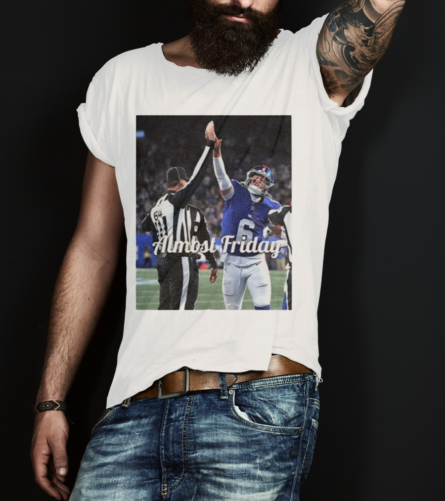 Almost Friday Jaxson Dart High Five Celebration T-Shirt