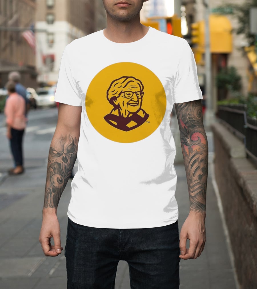 Loyola Chicago Sister Jean Trademark Icon Yellow T-Shirt