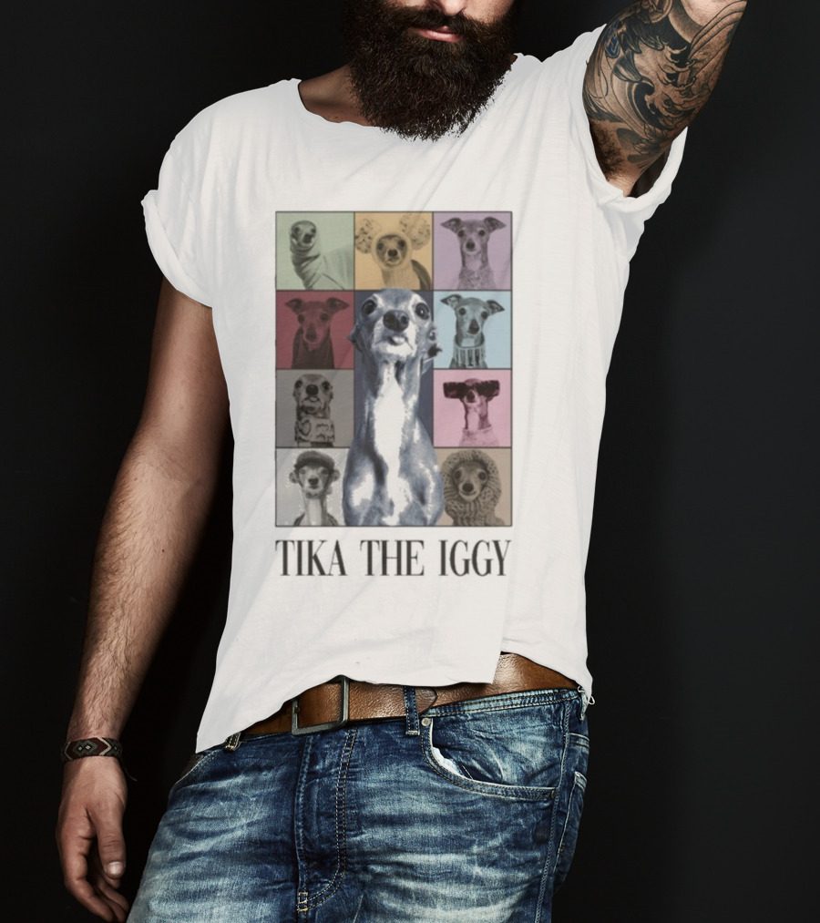 Tika The Iggy Through The Years Eras Tour T-Shirt