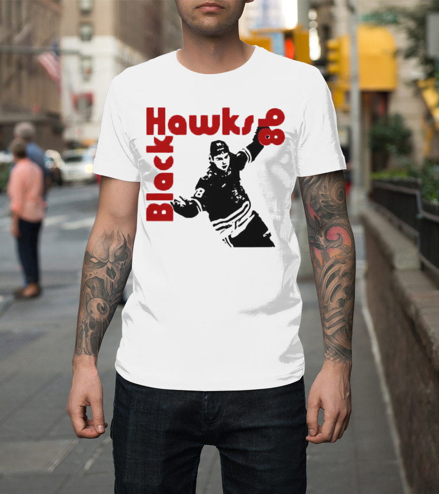 Chicago Blackhawks 98 NHL Hockey Player Celebration T-Shirt