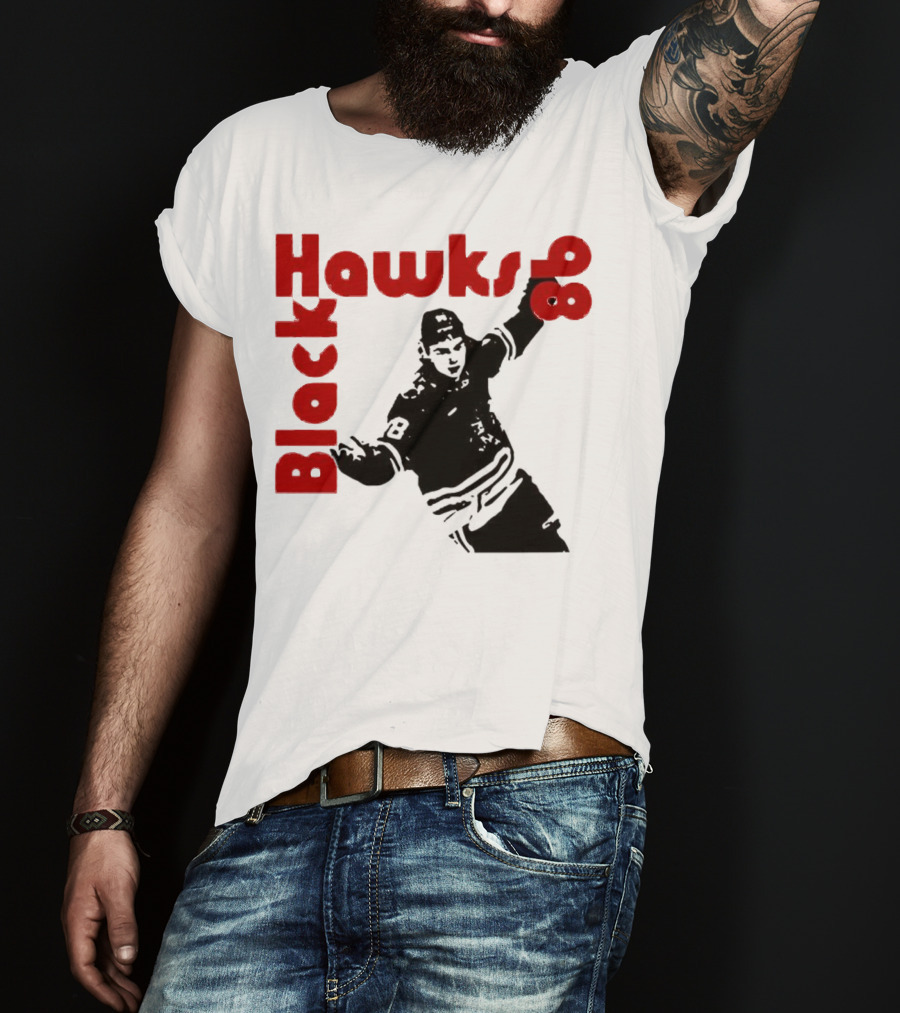 Chicago Blackhawks 98 NHL Hockey Player Celebration T-Shirt
