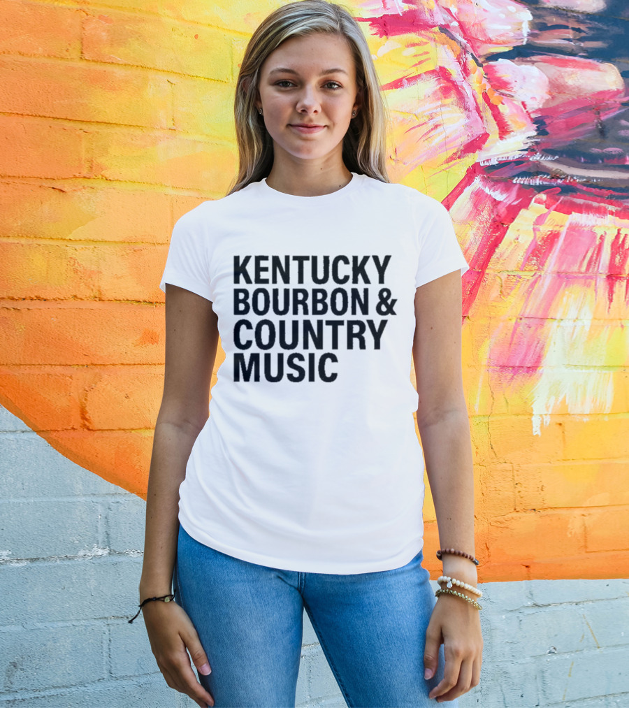 Kentucky Bourbon And Country Music Lover Essentials T-Shirt