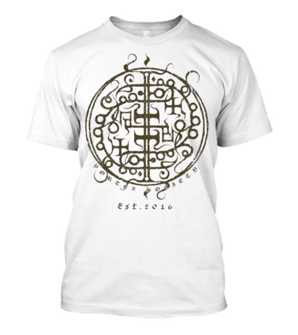 Gaerea Sigil Est. 2016 Circular Symbol Intricate Design T-Shirt