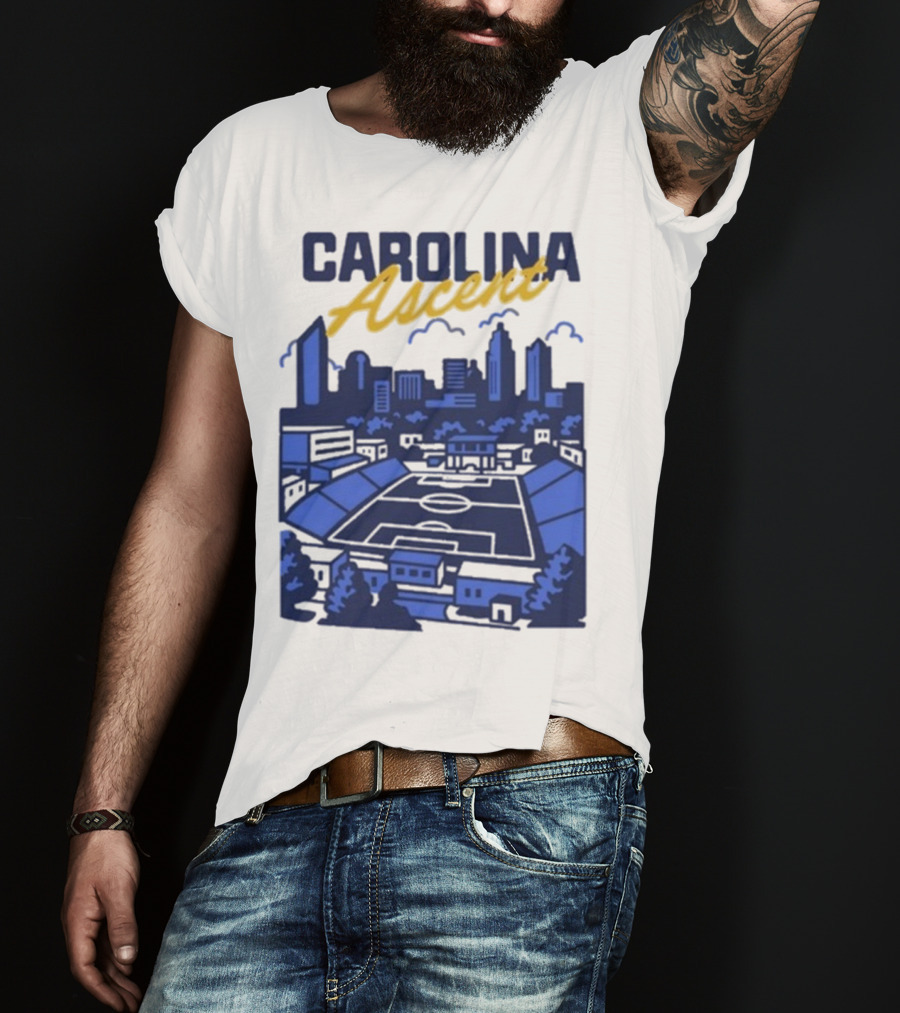 Carolina Ascent Skyline Stadium View T-Shirt