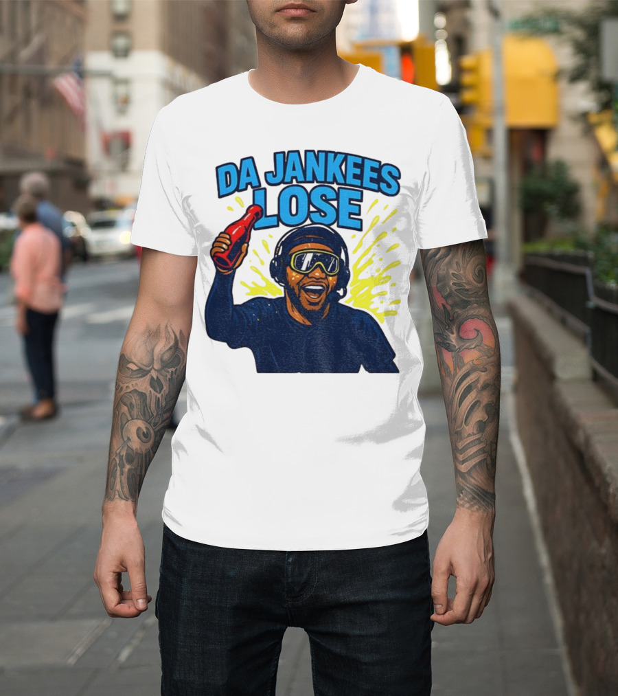 David Ortiz Da Jankees Lose Celebration Boston Red Sox Fan Favorite T-Shirt