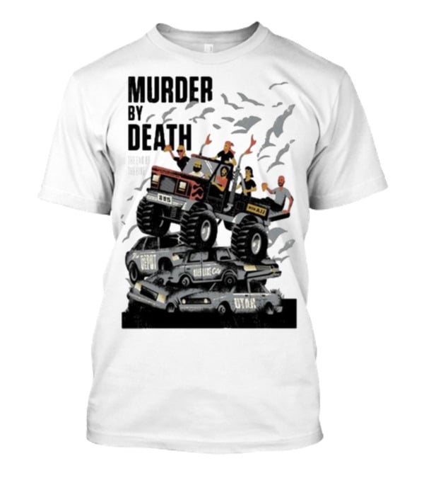 Murder By Death October 19 2025 Salt Lake City Tour Utah Depot Event Monster Truck Illustration T-Shirt