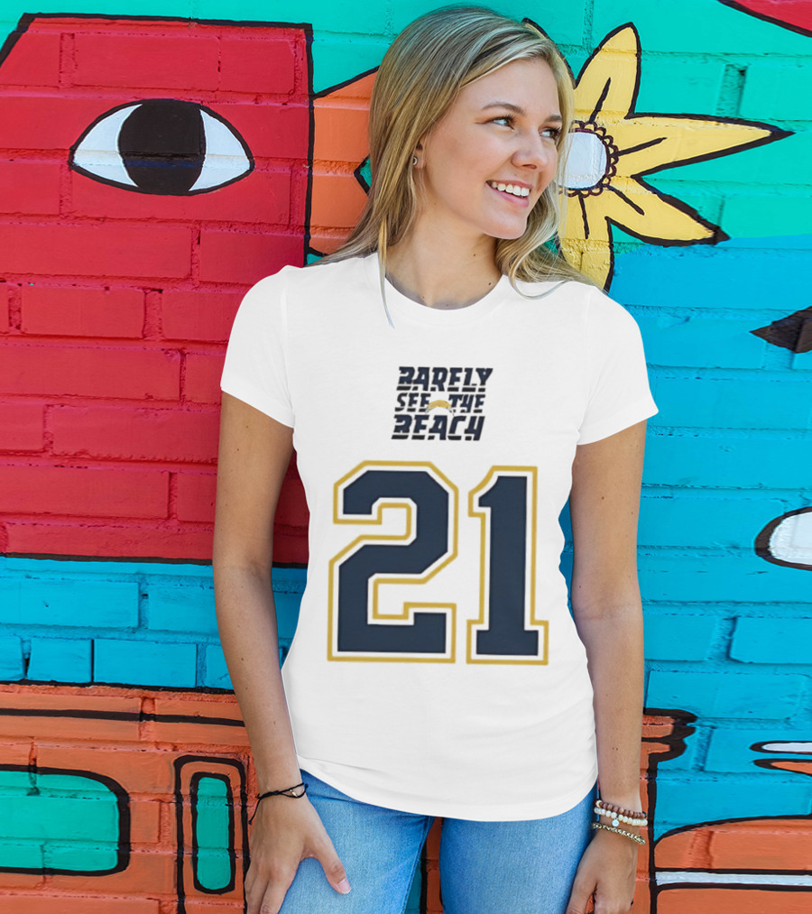 LaDainian Tomlinson San Diego Chargers 21 Barely See The Beach T-Shirt