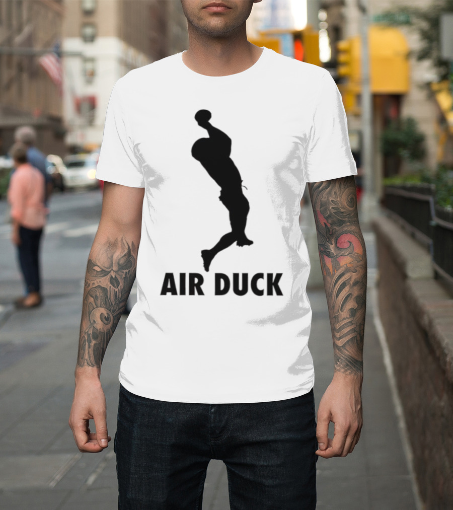 Air Duck Dunk Silhouette Jordan Parody T-Shirt