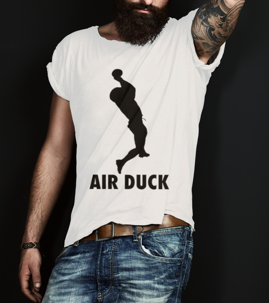 Air Duck Dunk Silhouette Jordan Parody T-Shirt