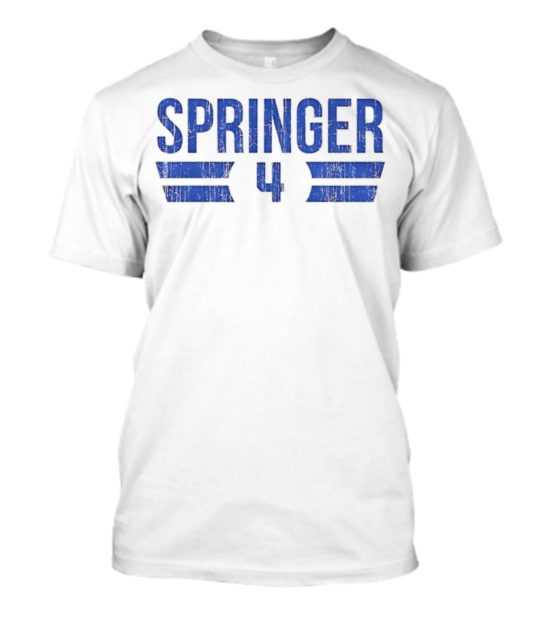 Springer Number 4 Vintage Toronto Blue Jays Baseball 2025 T-Shirt