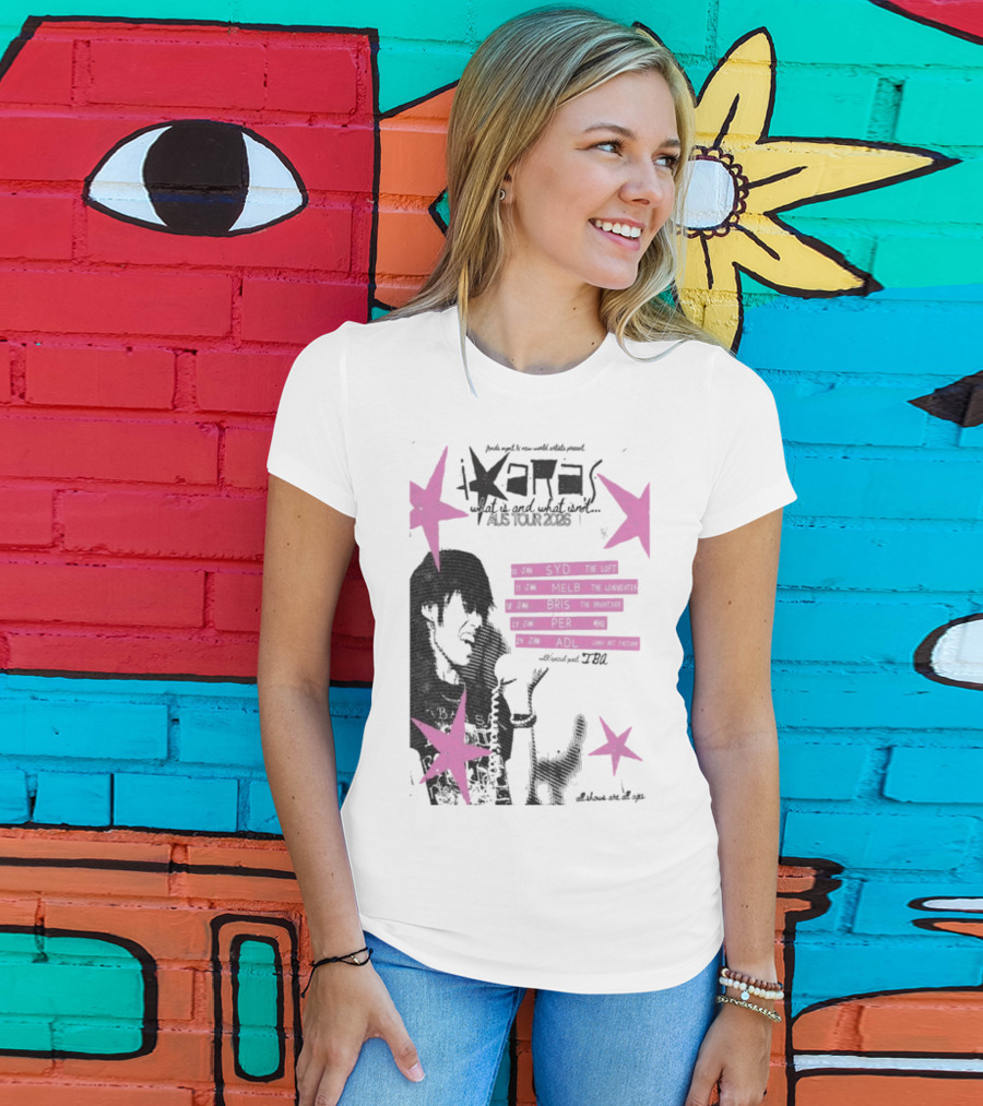 Ixara AUS Tour 2026 June Dates SYD MELB BRIS PER ADL T-Shirt