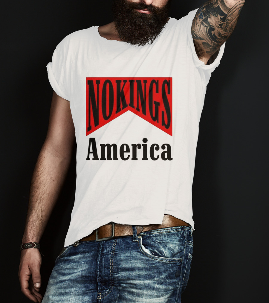 NOKINGS America Medicine Packaging Sarcastic Fashion T-Shirt