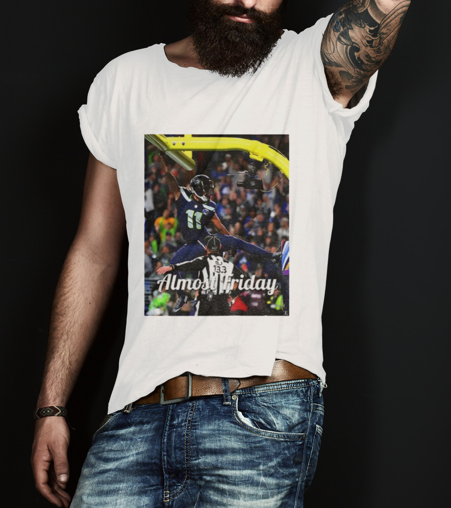 Shaquem Griffin Seattle Seahawks Linebacker NFL Football Almost Friday Game Day Celebrations T-Shirt