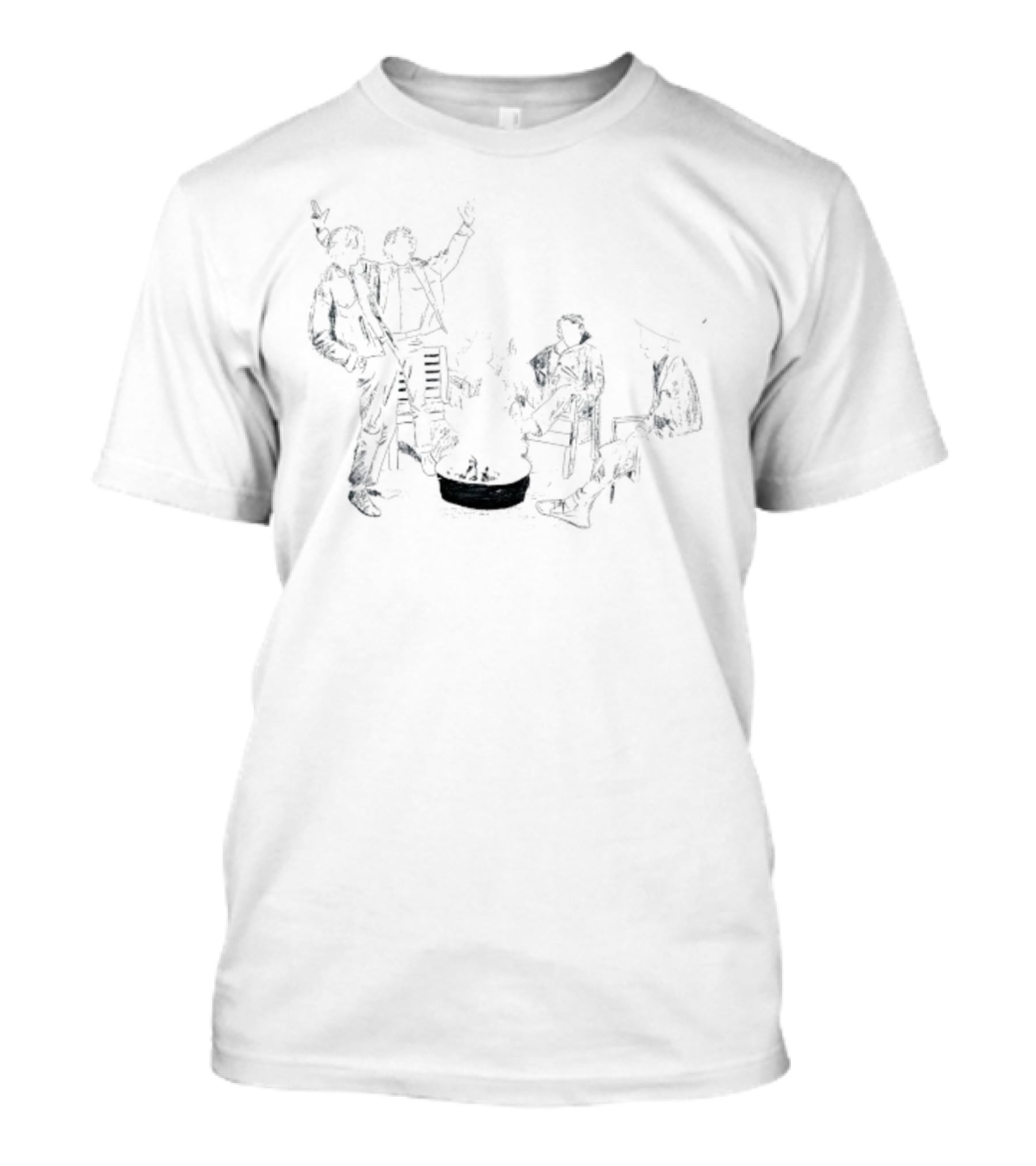 Dawes Don't End Light Tie-Dye Retro Concert Style T-Shirt