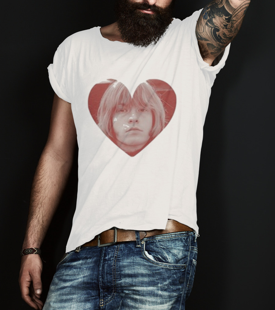 Fuct Satanic Majesty Boyfriend Vintage Heart Portrait T-Shirt