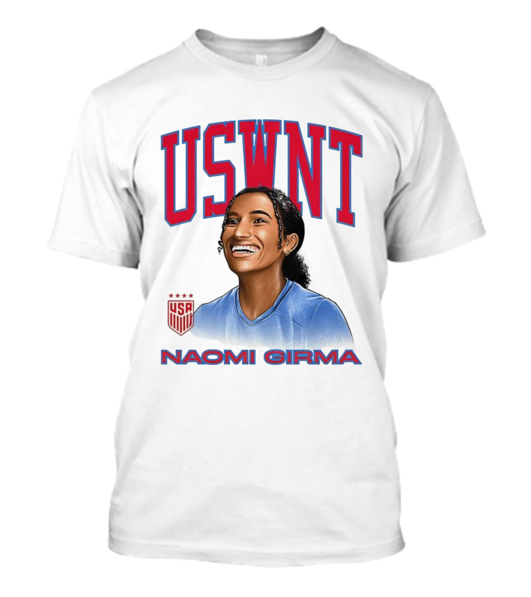 Naomi Girma USWNT USA Soccer Team T-Shirt