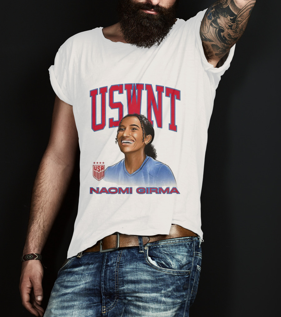 Naomi Girma USWNT USA Soccer Team T-Shirt