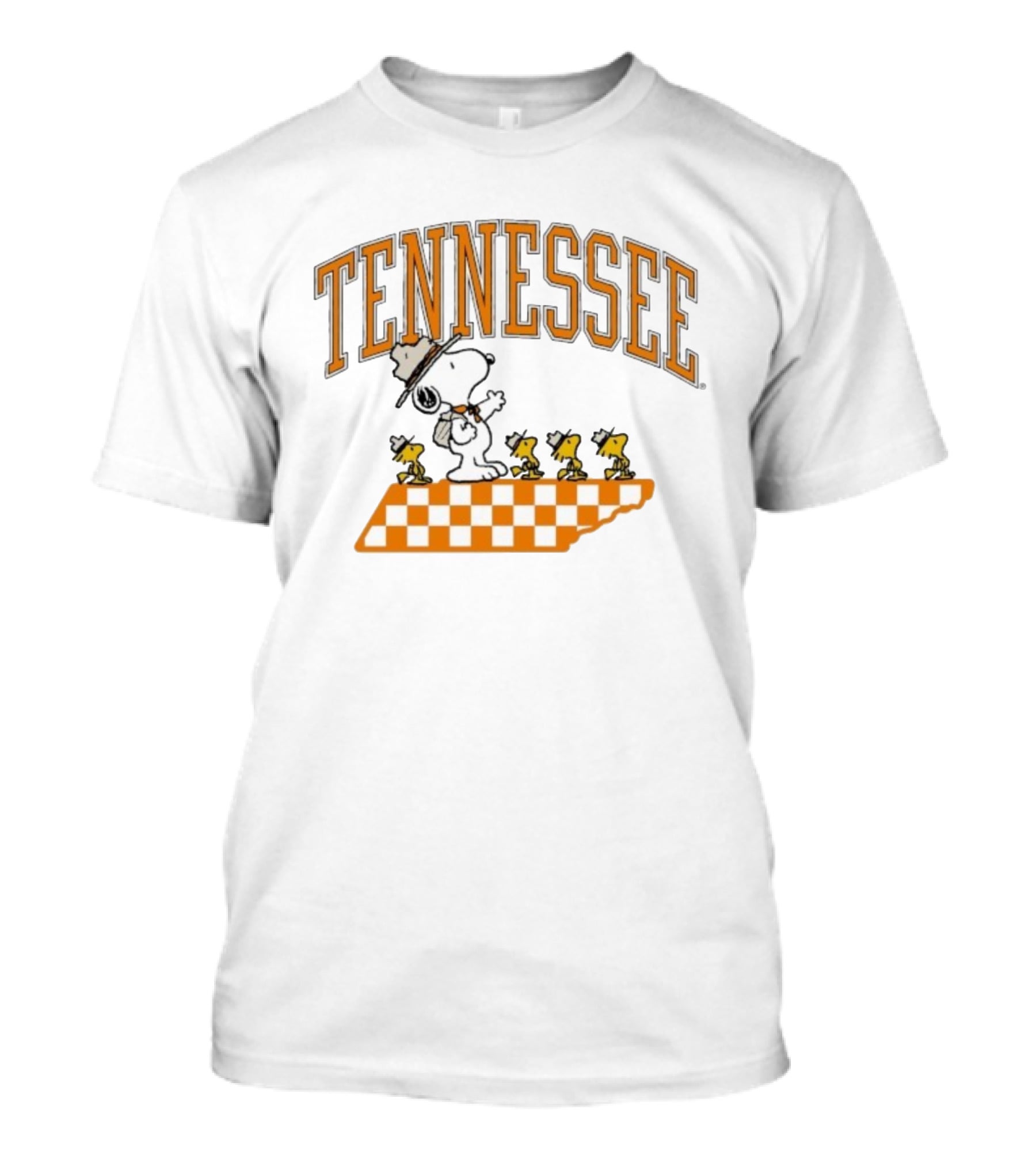 Tennessee Volunteers Snoopy Woodstock Beagle Scouts Peanuts T-Shirt