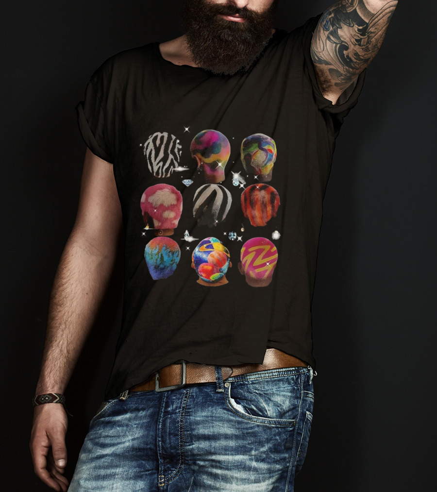 Unique Hairstyles And Colors Diamond Haircuts T-Shirt