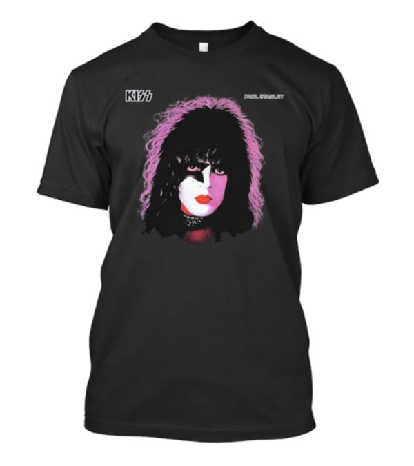 Kiss 1978 Paul Stanley Iconic Face Makeup Imagery T-Shirt