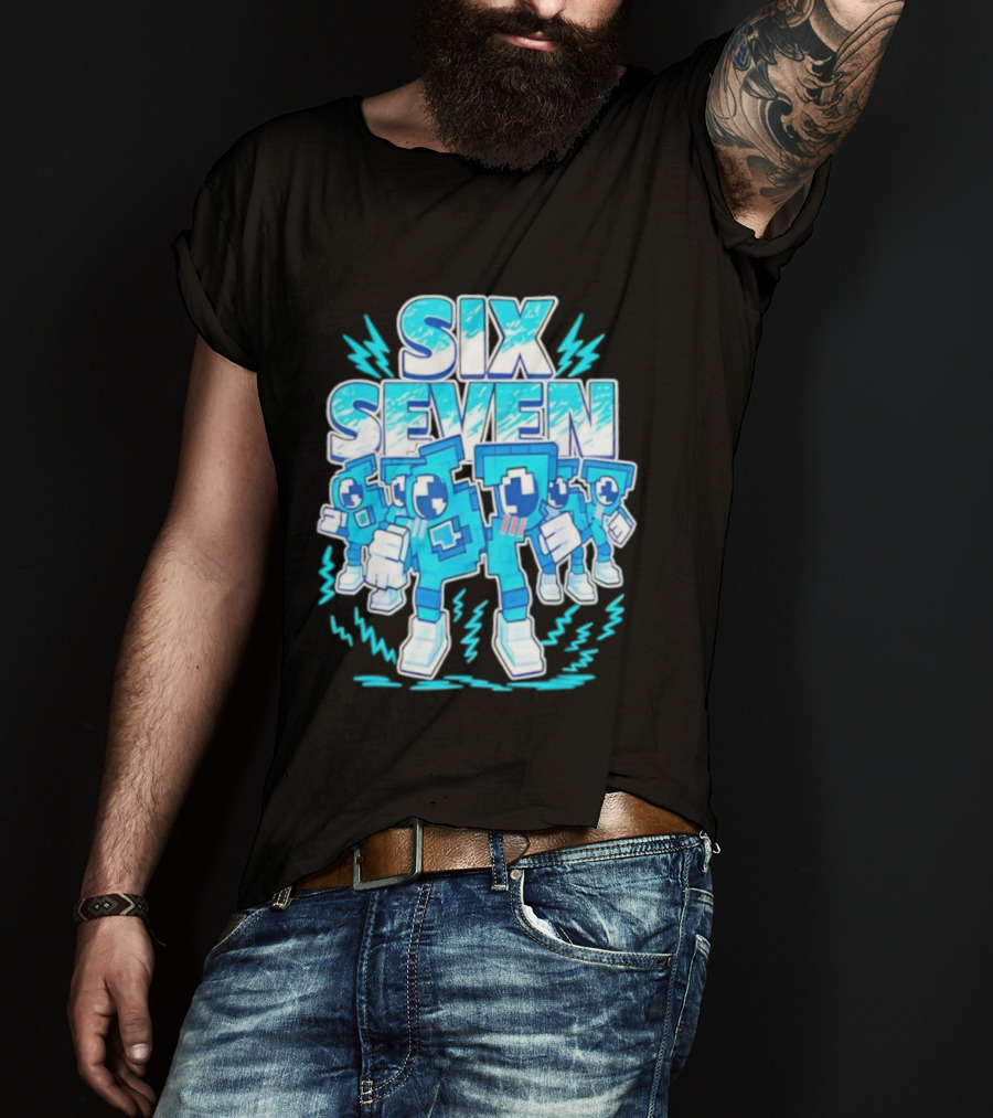 Six Seven Meme 67 Italian Brainrot Birthday T-Shirt
