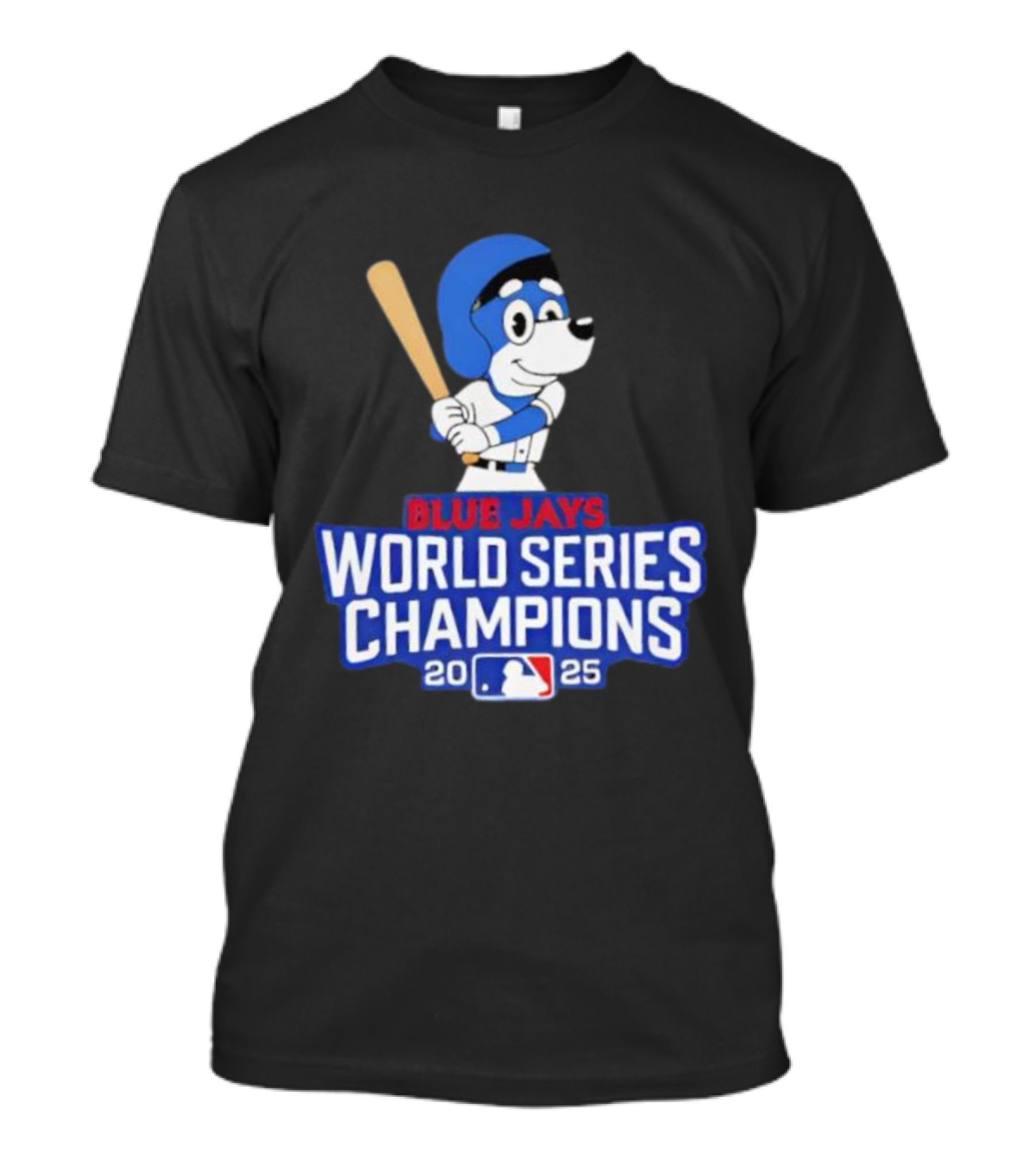 Blue Jays World Series Champions 2025 Bluey Baseball MLB T-Shirt