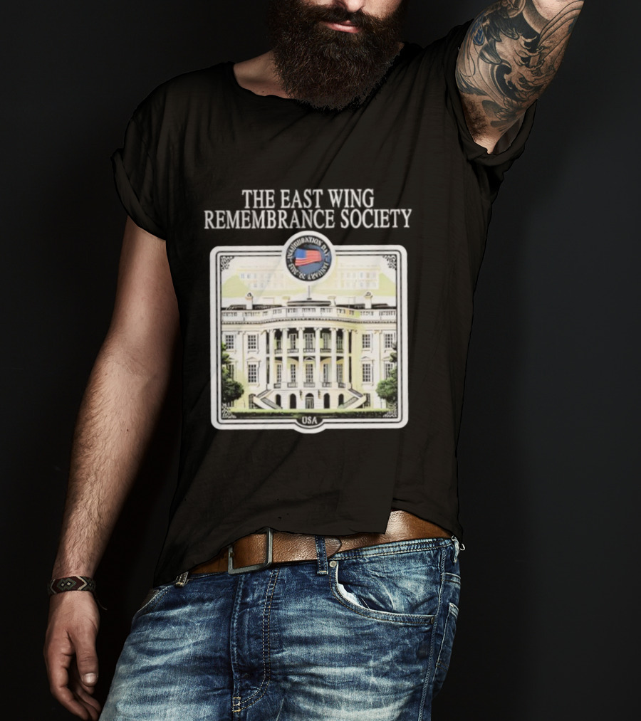 The East Wing Remembrance Society USA Commemorative Day Oval Office T-Shirt