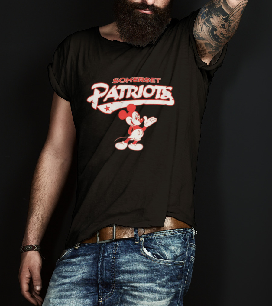 Somerset Patriots Mickey Mouse T-Shirt