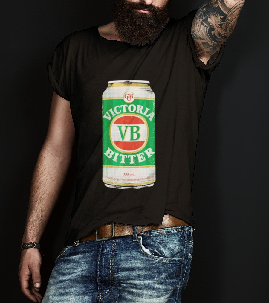 Victoria Bitter VB 375 ML Can GUB Carlton United Breweries T-Shirt