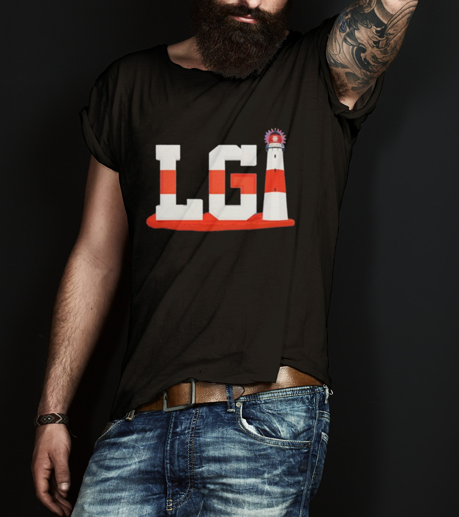 LGI Let's Go Islanders Lighthouse Emblem T-Shirt