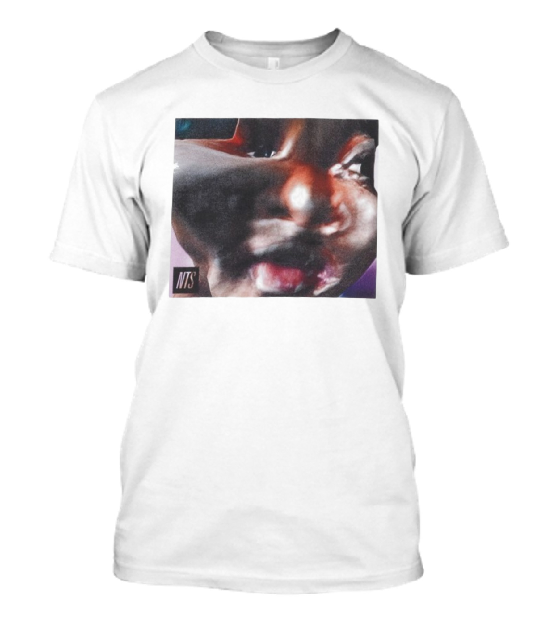 Frank Dorrey NTS Squish Face Distorted Portrait T-Shirt