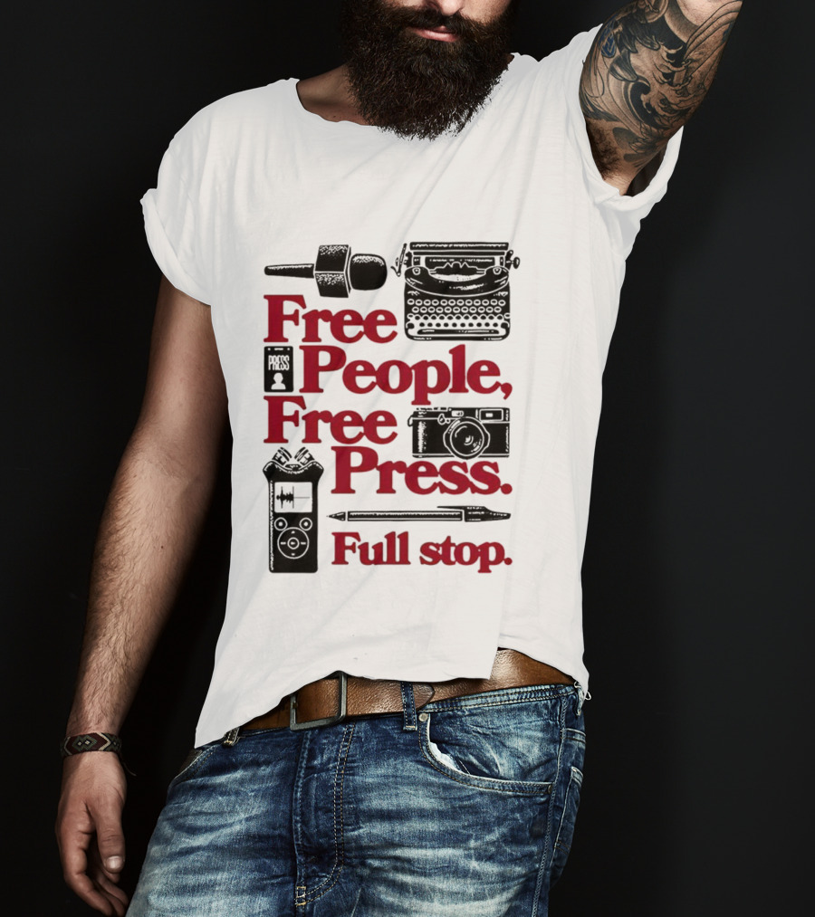 Free People Free Press Full Stop T-Shirt